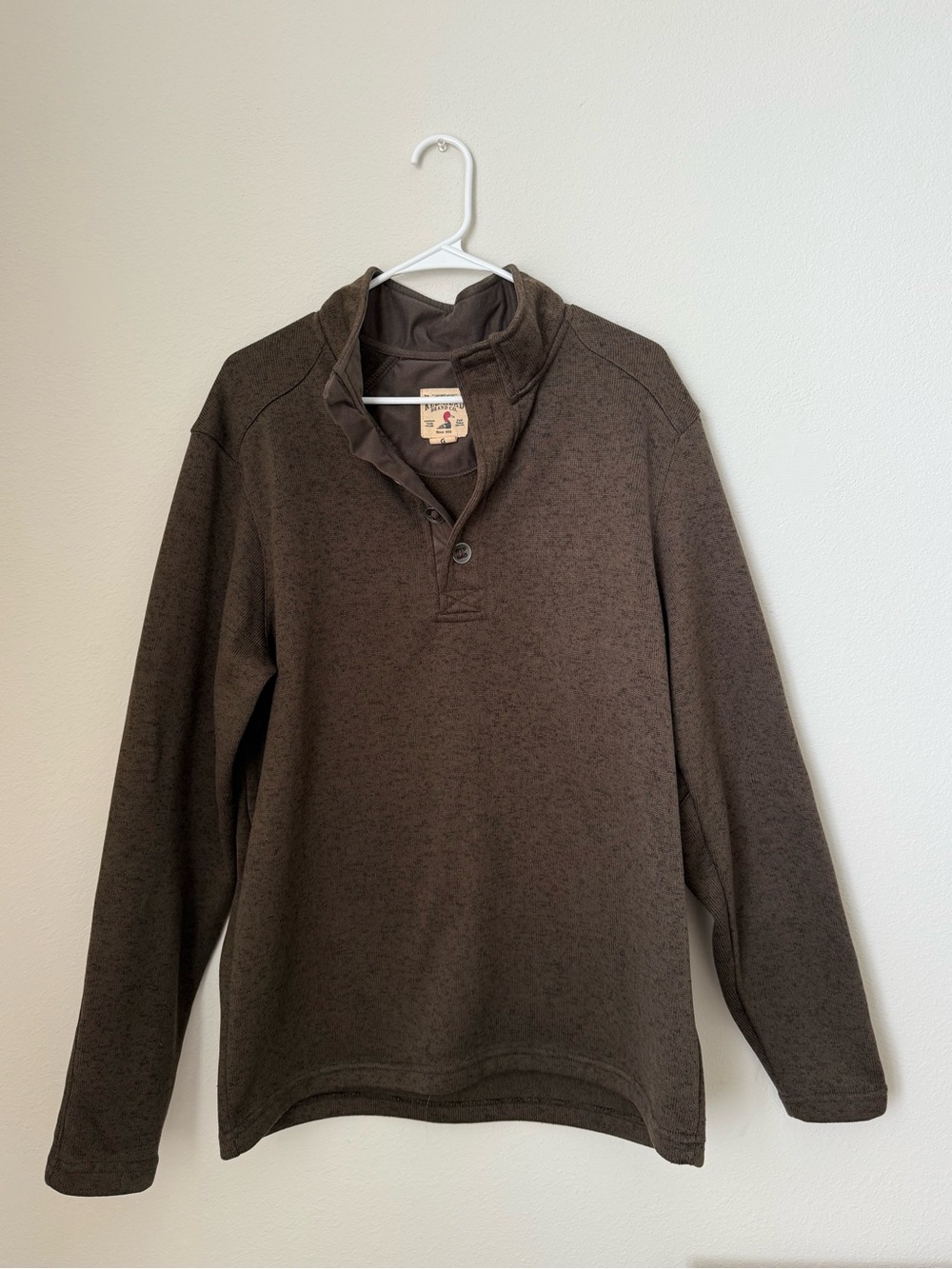 RedHead Brown Men’s Quarter-Snap Sweater
